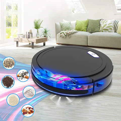 CleanBot™ | 3-in-1 slimme robotstofzuiger