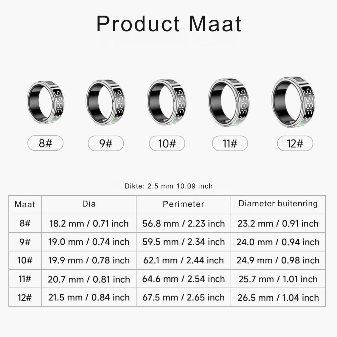 CoreRing™ | Houd je fitness bij in stijl